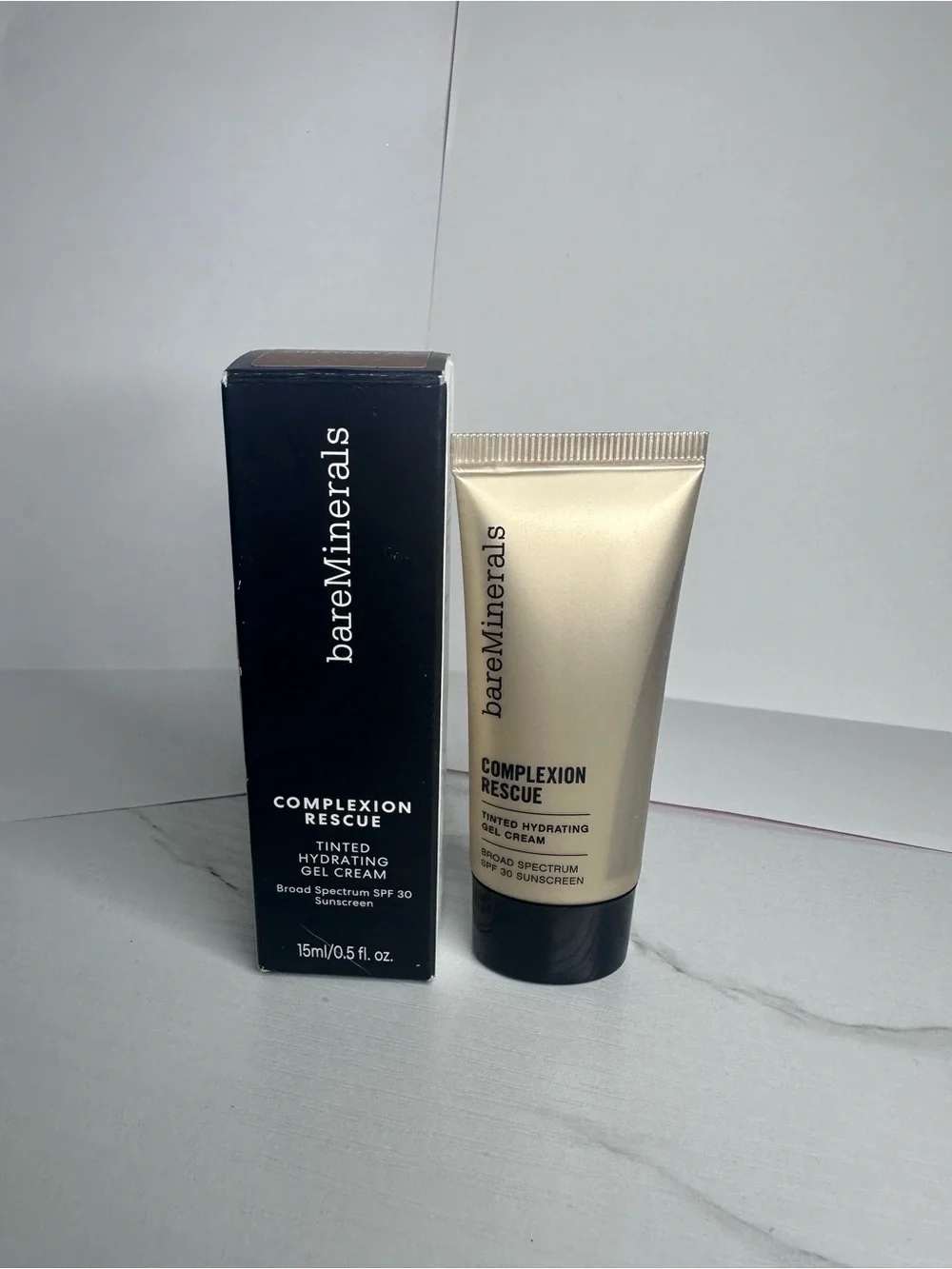 bareMinerals Complexion Rescue Tinted Gel Cream - Gold and Black Packaging